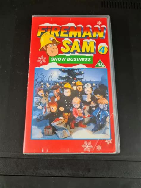 FIREMAN SAM SNOW Business Vhs Video Bbc Retro Vintage 15 00 PicClick UK