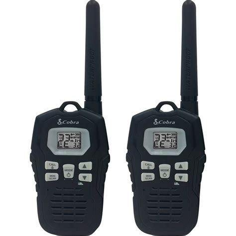 Cobra Gmrs Frs Two Way Radios Pair Mile Range Channels Model