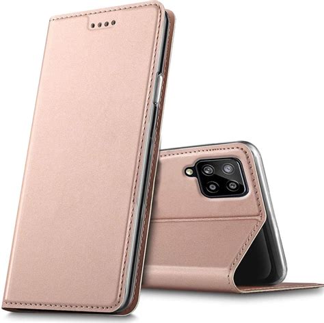 Verco Handyhülle Für Samsung Galaxy A12 Samsung M12 Premium Handy Flip