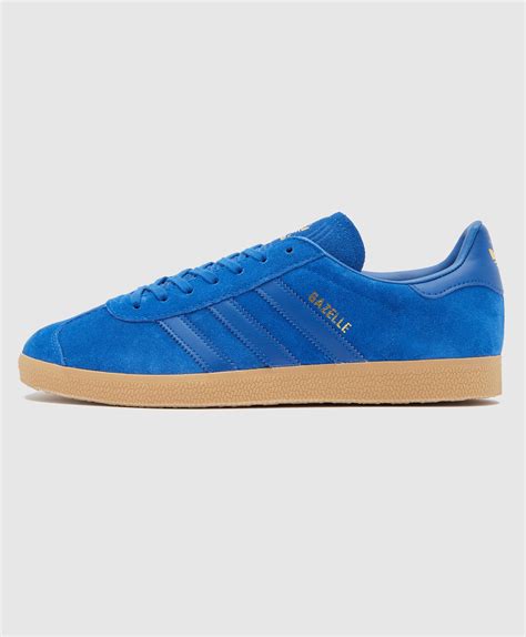 Adidas Gazelle Shoes Blue Unisex Lifestyle Adidas Us Wishupon