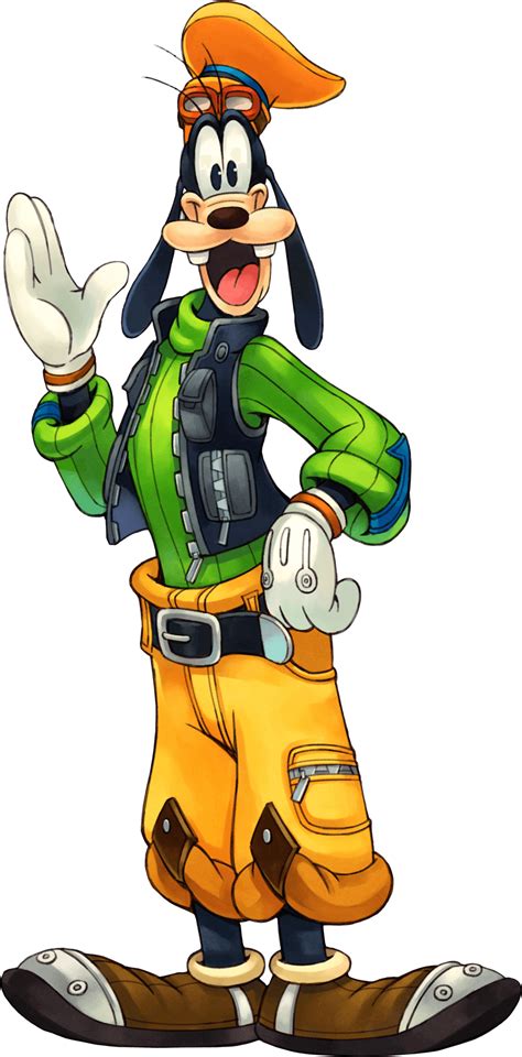 Goofy Animated Character Greeting Png Image