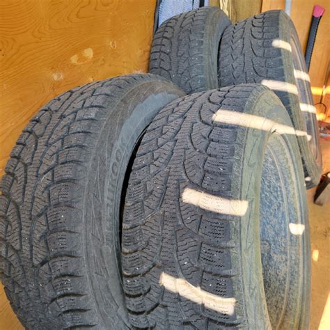 24560r18 Hankook Ipike Rw11 Winter Tires On Rims Tires And Rims