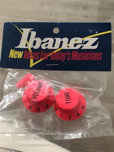 Ibanez Knobs Jem Rg 1987 Pink Reverb