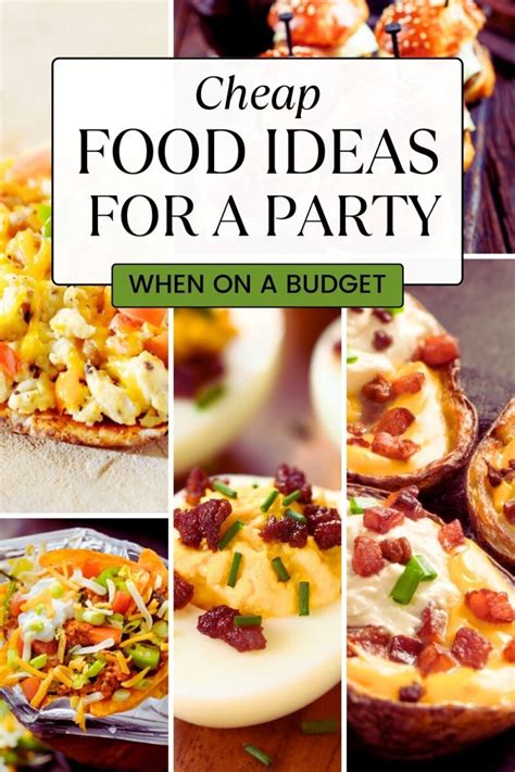 Cheap Party Food Ideas