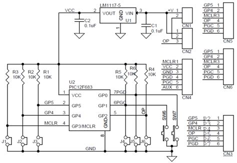 Pin Pic Development Board Pic F Electronics Lab