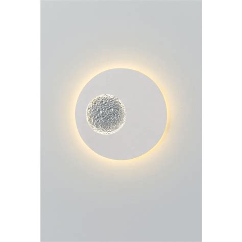 Holl Nder Luna Wandleuchte Led Silber Wei K Ws Lampe De