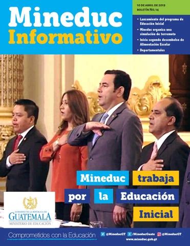 Mineduc Informa No By Dicoms Mineduc Issuu