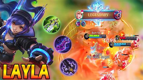 3600 Critical Damage Layla Supper High Damage Layla Build Layla The