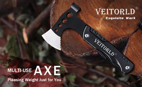 Veitorld Multitool Axe Hammer Camping Accessories Stocking Stuffers