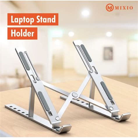 Jual Portable Laptop Stand Dudukan Laptop Aluminium Meja Laptop