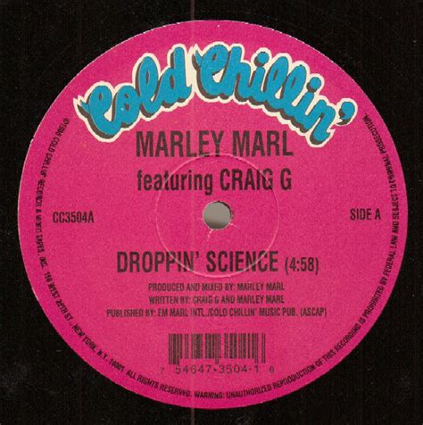 Marley Marl - Droppin' Science / Juice Crew All Stars (1995, Vinyl ...