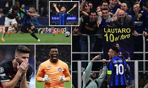 Inter Milan Ac Milan Agg Lautaro Martinez Seals Win As Inter