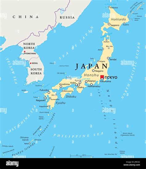 Mapa De Japon Fotografías E Imágenes De Alta Resolución Alamy