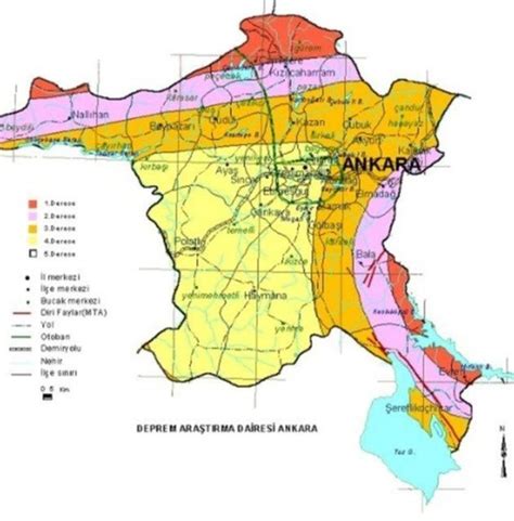 Ankara Deprem R Sk Har Tasi Ankara Deprem B Lgesi Mi Ve Risk Var