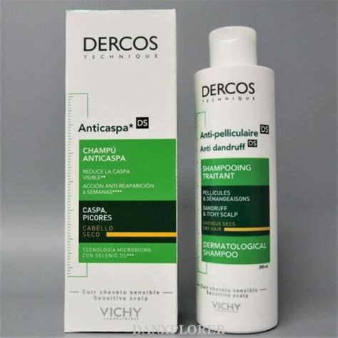 DRY HAIR VIchy DERCOS Anti Dandruff DS Shampoo For Dry Hair 200ml 6