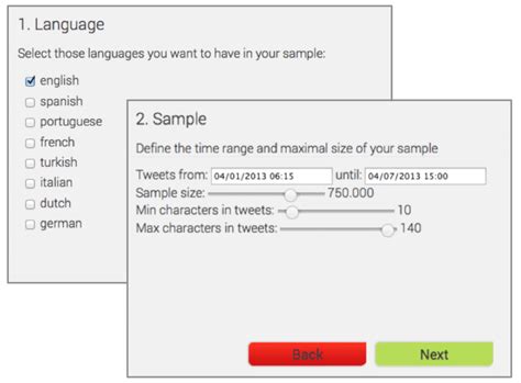 corpus creation gui tailored corpora   designed  regard