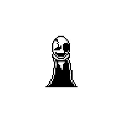 Pixilart Deltarune Gaster Sprite By Blueboxdude