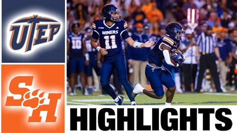 Utep Vs Sam Houston Highlights College Football Week College