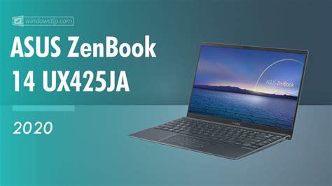 Asus ZenBook 14 UX425JA 2020 Specs Detailed Specifications