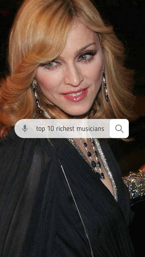 Madonna Michael Jackson Britney Spears Who Are The Top 10 Richest