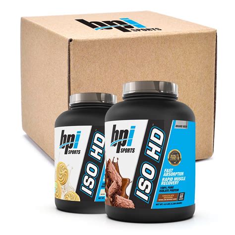 Bpi Sports Iso Hd Lb X Unidades Technutrition