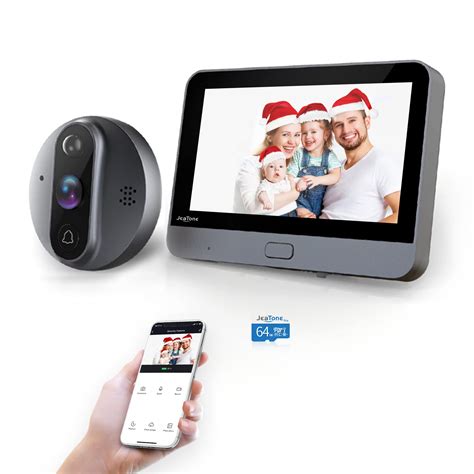 Mua Jeatone P Digital Peephole Doorbell Camera Inch Lcd Color