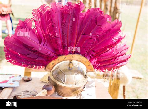 Protective helmet used by the Roman Legionaries Stock Photo - Alamy