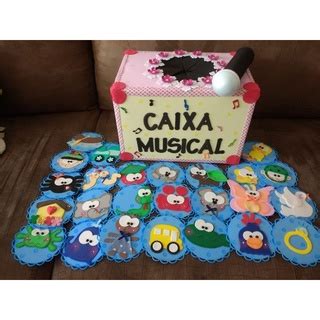 Caixa Musical Em Eva Fichas Musicais Shopee Brasil