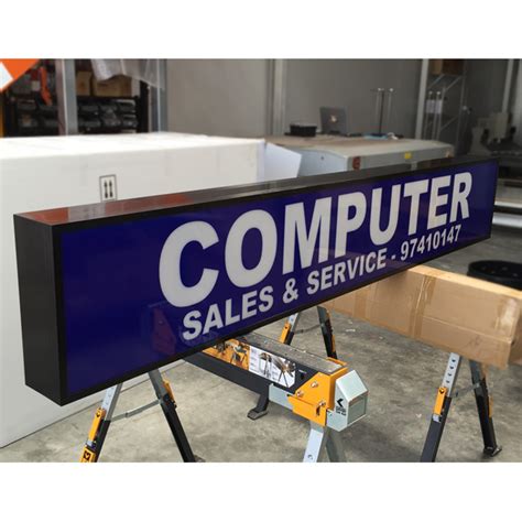 Single Sided Aluminum Led Light Box Cm Cm