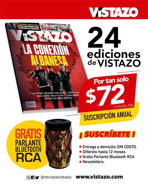 Revista Vistazo On Twitter Suscripciones I Aprovecha El De