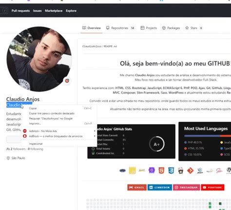 GitHub ClaudioAnjoss Primeira Experiencia React JS Conhecendo Sobre