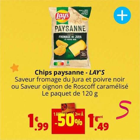 Promo Chips Paysanne Lay S Chez Coccinelle Express Icatalogue Fr