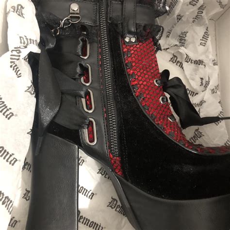 Demonia Charade Platform Goth Heels Only Worn Depop