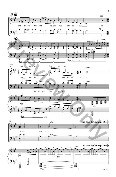 Festival Sanctus Satb By John Leavitt Jw Pepper Sheet Music