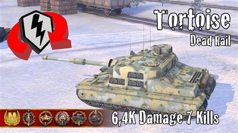 Tortoise 6 4K Damage 7 Kills WoT Blitz Replays YouTube