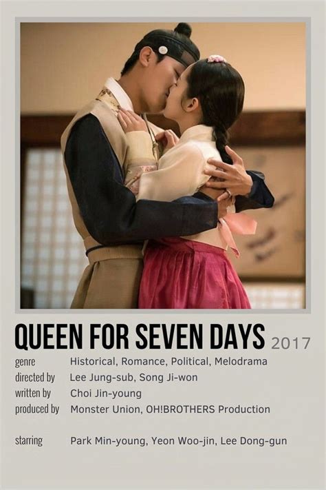 Queen For Seven Days | Queen for seven days, Songs, Park min young