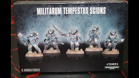 Unboxing Militarum Tempestus Scions Youtube