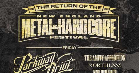 New England Metal And Hardcore Fest In Worcester At Worcester