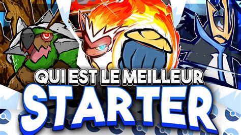 Qui Est Le Meilleur Starter De Pokemon Diamant Et Perle Youtube