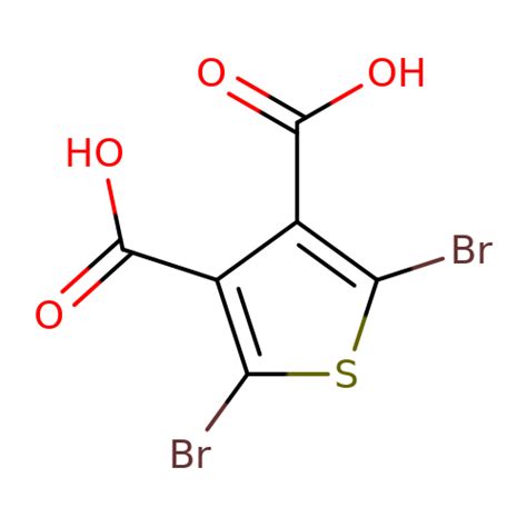 China 2 5 Dibromo 3 4 Thiophenedicarboxylic Acid CAS NO 190723 12 7