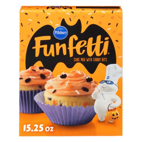 Pillsbury Funfetti® Halloween Cake Mix with Candy Bits, 15.25 oz - Kroger