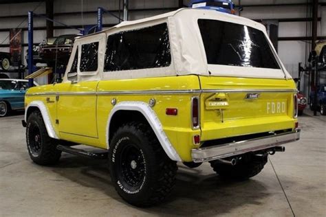 1974 Ford Bronco 60618 Miles Yellow Suv 302 V8 Automatic For Sale