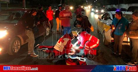 Hoy Tamaulipas Accidente En Tamaulipas Mujer Resulta Lesionada Al Ser