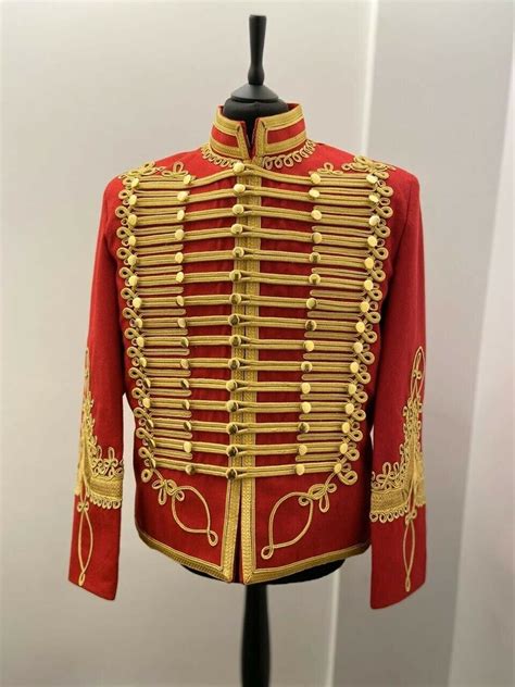 Custom Made Napoleonic Hussar Jacket Military Uniform Hussar Officer