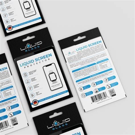 designs envelope packaging design  screen protector product