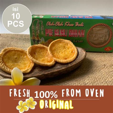 Pie Susu Dhian Oleh Oleh Khas Bali isi 10 Pcs | Lazada Indonesia