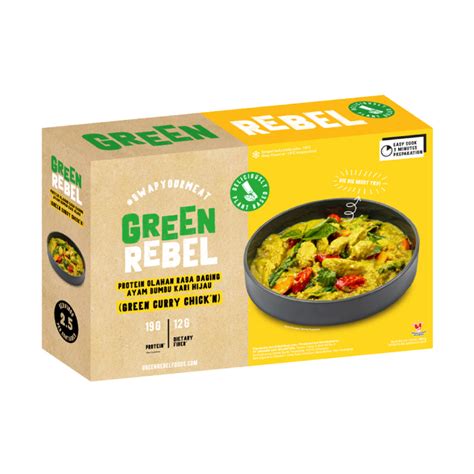 Green Rebel Foods Green Rebel Green Curry Chickn Reviews Abillion