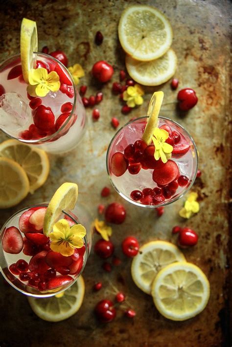 Cherry Pomegranate Ginger Vodka Lemonade Heather Christo Recipe