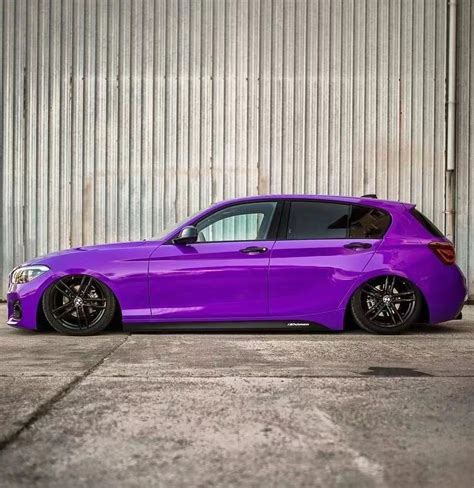 Bmw 1 Series Wrapbest Ravoony Glossy Explosion Purple Car Vinyl Wrap