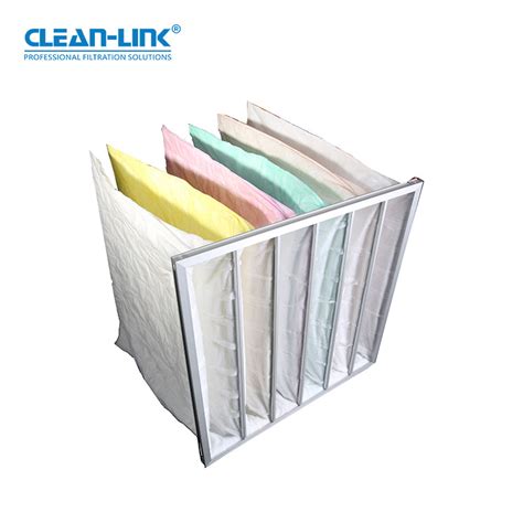 Clean Link Pocket Air Filter Bag Filter Customizable F5 F6 F7 F8 With